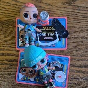 LOL Surprise Skateboard Duo - Aqua, Pink & Black